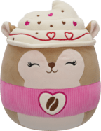 SQUISHMALLOWS Latte veverička - Reza