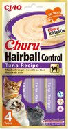 Pochoutka Churu Hairball tuňák 4x14g