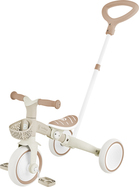 Globber tricicletă pentru copii - Learning Trike 3in1 PLUS Ecologic Coconut