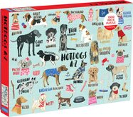 Galison Puzzle Hot Dogs A-Z 1000 Teile