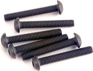 Traxxas skrutka imbus M3x20mm polguľatá hlava (6)