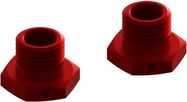 Arrma Rad Sechskant 17mm 14,6mm Alu, rot (2)