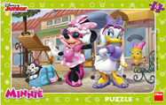 Dino MINNIE NA MONTMARTRU 15 doskové Puzzle
