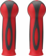 Globber dvojfarebné gripy Black  / New Red