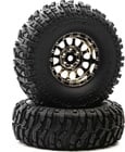 Duratrax kolo 1.9" Class 1 Ascend CR C3 chróm (2)