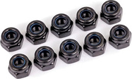Traxxas Mutter M4 selbstsichernd schwarz (10)