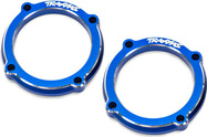 Traxxas Aluminium-Scheinwerfer-Ring blau (2)