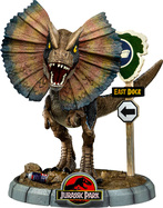 Iron Studios MiniCo Jurassic Park - Dilophosaurus Figur