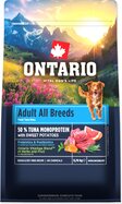 Krmivo Ontario Adult All Breeds Monoprotein Turkey &amp; Sweet Potatoes 0,75kg