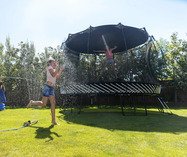 Springfree Trampoline® Jumbo Round (R132) Trampolína s ochrannou sieťou, 400 × 400 cm