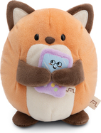 NICI pluș MyMochi Vulpe Geeks 16cm cu joc video în ambalaj cadou