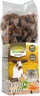 Pochúťka Nature Land Brunch srdiečka s mrkvou 150g