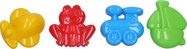 Set Formen für Sand 4 Stück 10 cm