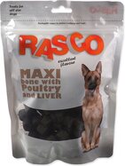 Pochúťka Rasco maxi kosť s hydinou a pečeňou 5cm 450g