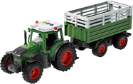 Traktor s prikolicom i efektima 42 cm