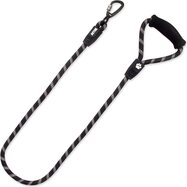 Vodítko Active Dog Sport L čierne 1,3x120cm