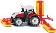 SIKU Blister - traktor Steyr so sekacími nadstavcami