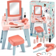 Ecoiffier Tavolo da toeletta con sedia Mademoiselle My First Beauty Table