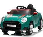 Elektrické autíčko BMW Mini Cooper 12V, zelené, USB Vstup s Bluetooth pripojením na MP3 Pr