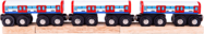 U-Bahn-Wagen von Bigjigs Rail
