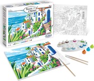 SENTOSPHERE PALETTE D'ARTISTE Maľovanie podľa čísel Pobrežie