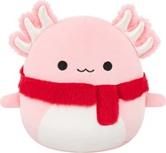 Squishmallows Ružový axolotl so šálom Archie, 30 cm