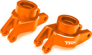 Traxxas těhlice zadná hliníková oranžovo eloxovaná (pár)