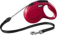 Vodítko Flexi Classic New lanko M červené 5m