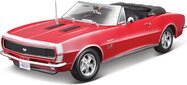 Maisto - 1967 Chevrolet Camaro SS 396 Convertible, červený, 1:18