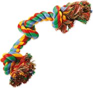 Hračka Dog Fantasy uzol bavlnený farebný 3 knôty 40cm