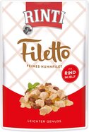 Kapsička Rinti Filetto Adult kura a hovädzie v želé 100g