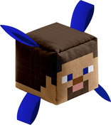 MINECRAFT Hundespielzeug Kauspielzeugblock Steve