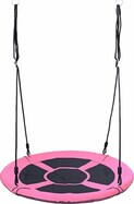 Gugalni krog štorkljino gnezdo 100 cm Baby Mix roza