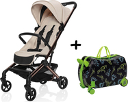 Sportovní kočárek Jet + kufřík Pack&amp;Ride Zdarma, Quartz Beige