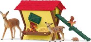 Schleich Kŕmenie lesných zvierat