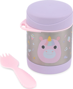 SKIP HOP Thermos per cibo con cucchiaio/forchetta Besties Squad Unicorno 3+