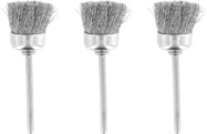 Rotacraft stopková drôtená kefa oceľová (3ks)
