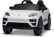 Elektromos kisautó Porsche Macan 12V hátsókerék-meghajtással és licenccel (Egyszemélyes),