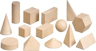 Wissner Drevená sada geometrických telies 14 ks