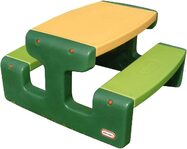 Little Tikes Table de pique-nique pour enfants Evergreen