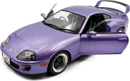 1:18 TOYOTA SUPRA MK4 (A80) SOLIDO WORKS LILA