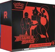 Pokémon JCC: Escarlata y Púrpura 10 Rivales Destinados Caja de Entrenador Élite