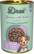 Konzerva Drax Adult s jahňacím a kuracím mäsom 415g