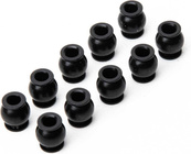 Axial guľový čap 6.8x7.5mm (10): RBX10