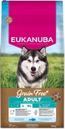 Krmivo EUKANUBA Grain Free Adult Large rich in ocean fish 12 kg