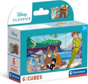 Obrázkové kocky - Disney Classic, 6 kociek