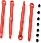 Traxxas ojnička 67mm červená (4)