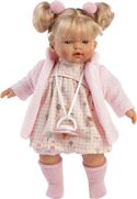 Llorens 33168 ROBERTA - muñeca realista con sonidos y cuerpo de tela suave