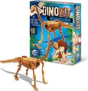 DinoKIT vykopávka a kostra Brachiosaurus