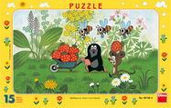 Dino KRTKO NA VÝLETE 15 doskové Puzzle